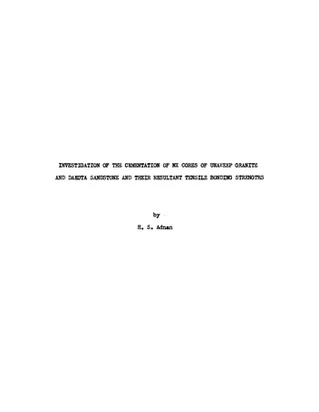 Más sobre El Uso de la Cementación en Geotecnia 3.