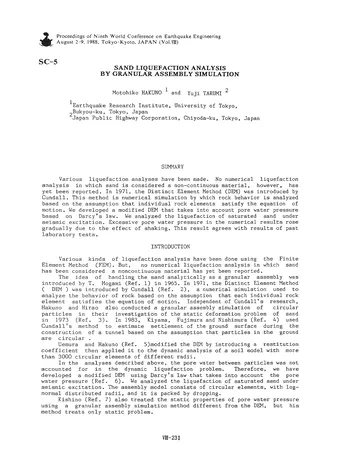 Más sobre El Problema de la Presión del Agua de Poros en Relación con la Geotecnia.