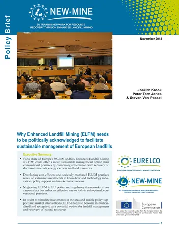 Más sobre Por qué la Minería Mejorada de Vertederos